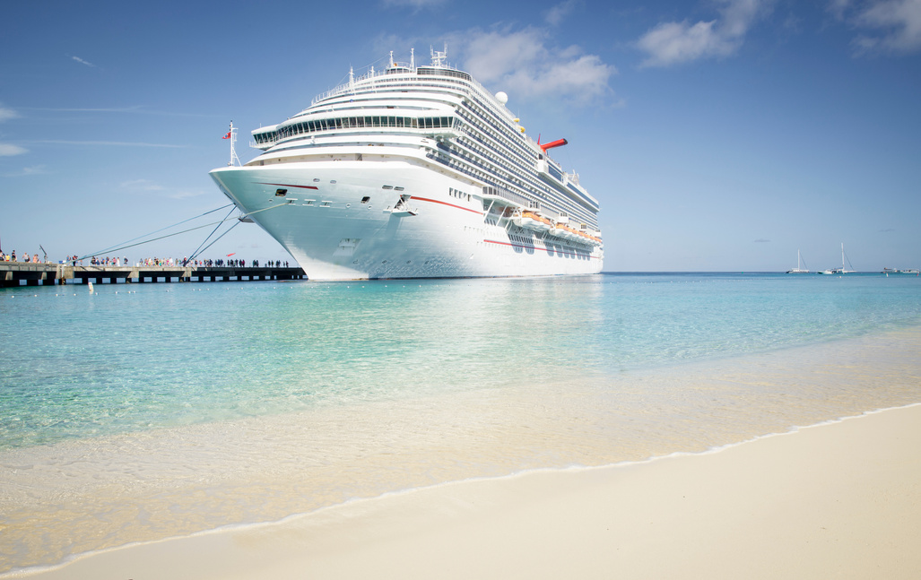 Cruise Ship Visit Caribbean Island